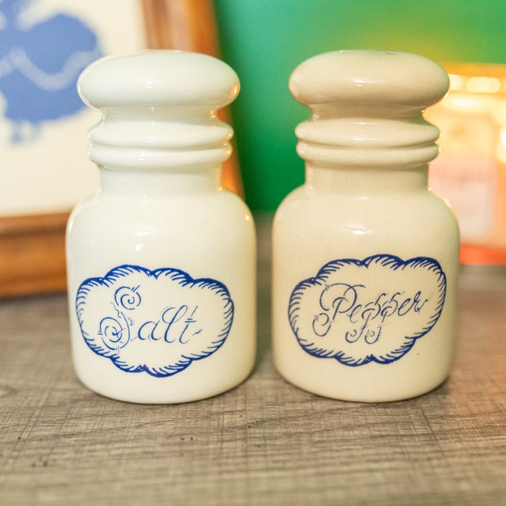 Set of Vintage Salt and Pepper Shakers